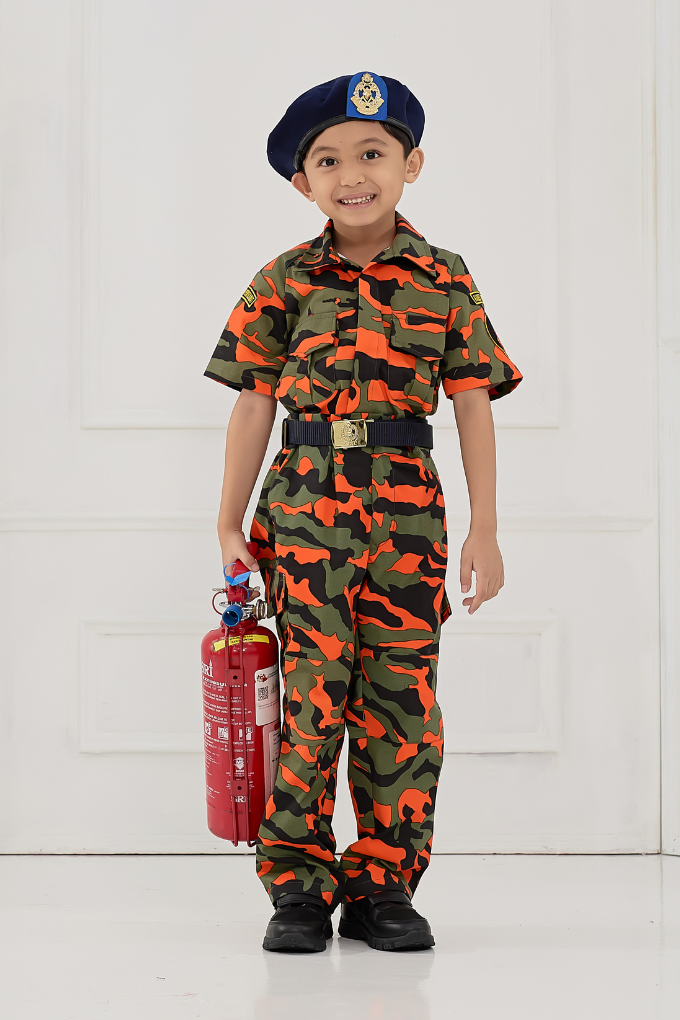 Uniform Kadet Bomba Kanak-Kanak