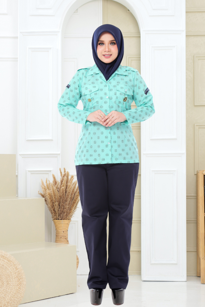 Kemeja Pandu Puteri LS